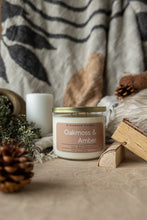 Oakmoss and Amber Candle