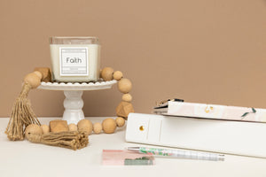 faith candle,candles, soy candles, candle for stress relief, gracewood, gracewood candles, candle for mom, candle for friend, peace candle, candle making grand rapids, scented candle, candle gift, scripture candle, spring candle, benefits of soy wax, benefits of soy candle, cozy home, candle for birthday, christian candle company, candle with scripture, 
