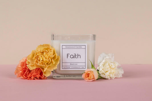 faith candle,candles, soy candles, candle for stress relief, gracewood, gracewood candles, candle for mom, candle for friend, peace candle, candle making grand rapids, scented candle, candle gift, scripture candle, spring candle, benefits of soy wax, benefits of soy candle, cozy home, candle for birthday, christian candle company, candle with scripture,