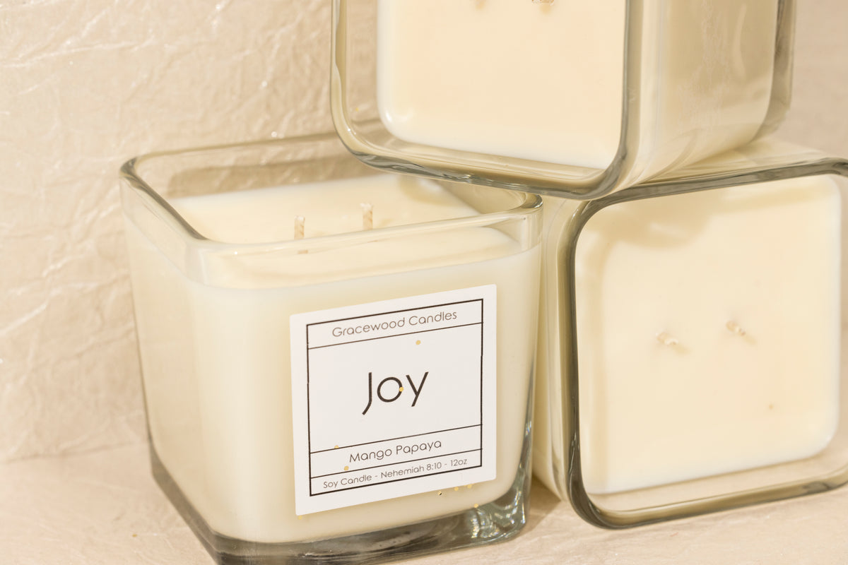 candles, soy candles, candle for stress relief, gracewood, gracewood candles, candle for mom, candle for friend, peace candle, candle making grand rapids, scented candle, candle gift, scripture candle, spring candle, benefits of soy wax, benefits of soy candle, cozy home, candle for birthday, christian candle company, candle with scripture,