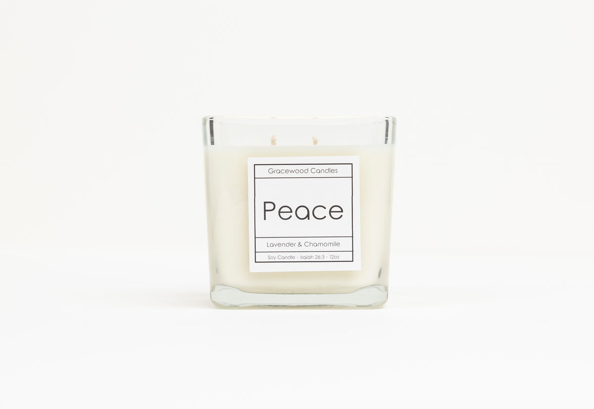Soy Candles, handmade candles, lavender candle, stress relief candle, candle gift set, gift set, candle bundle, sandalwood candle, candle with scripture, gift with scripture, woman owned business, black owned business, candle making, gracewood, gracewood candles, michigan made, michigan candles, grand rapids products, non-toxic candles, cute candles, unique gift, gifts for her, gift for mom